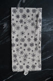 Festive Snowflakes Cotton Tea Towel