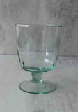 Clear Recycled Glass Fluted Wine Glass