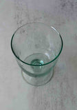 Clear Recycled Glass Fluted Wine Glass