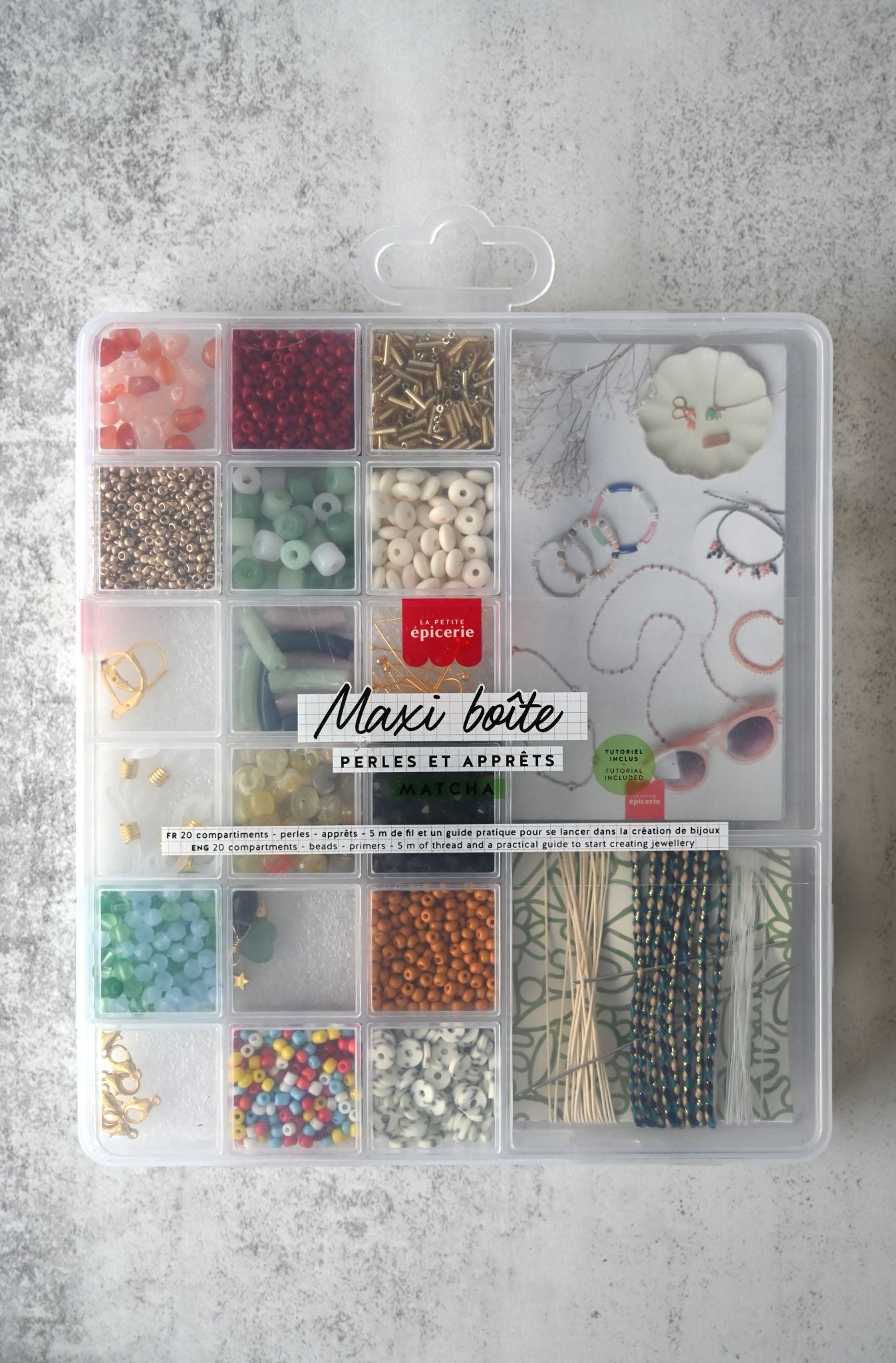 Matcha Maxi-Armband-Perlenbox