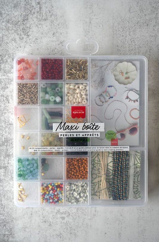 Matcha Maxi-Armband-Perlenbox