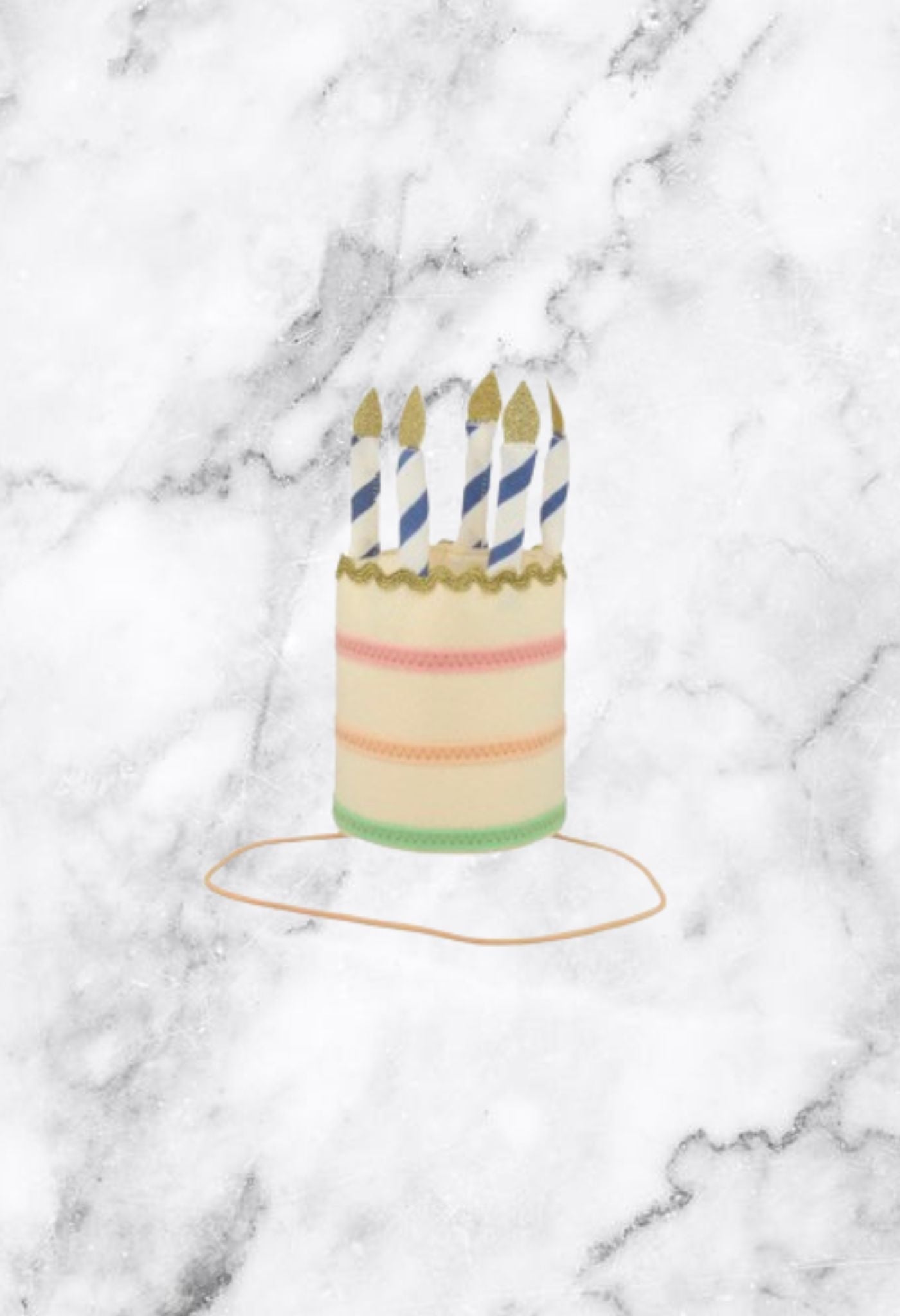 Felt Birthday Cake Party Hat