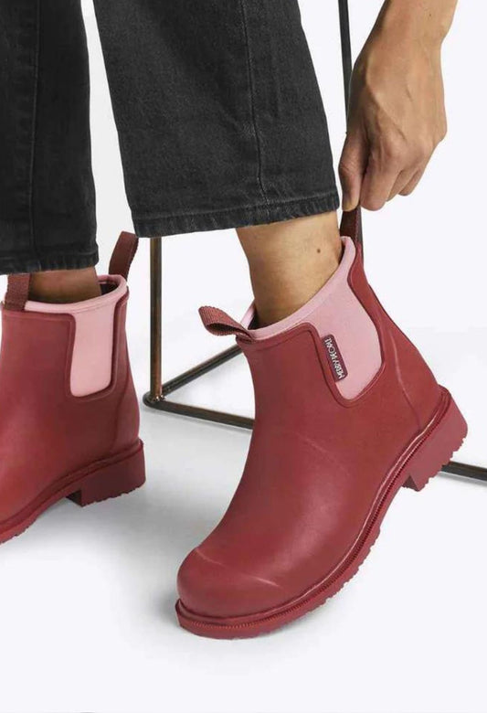 Merry People Bobbi Stiefel Rote Beete &amp; Pink 