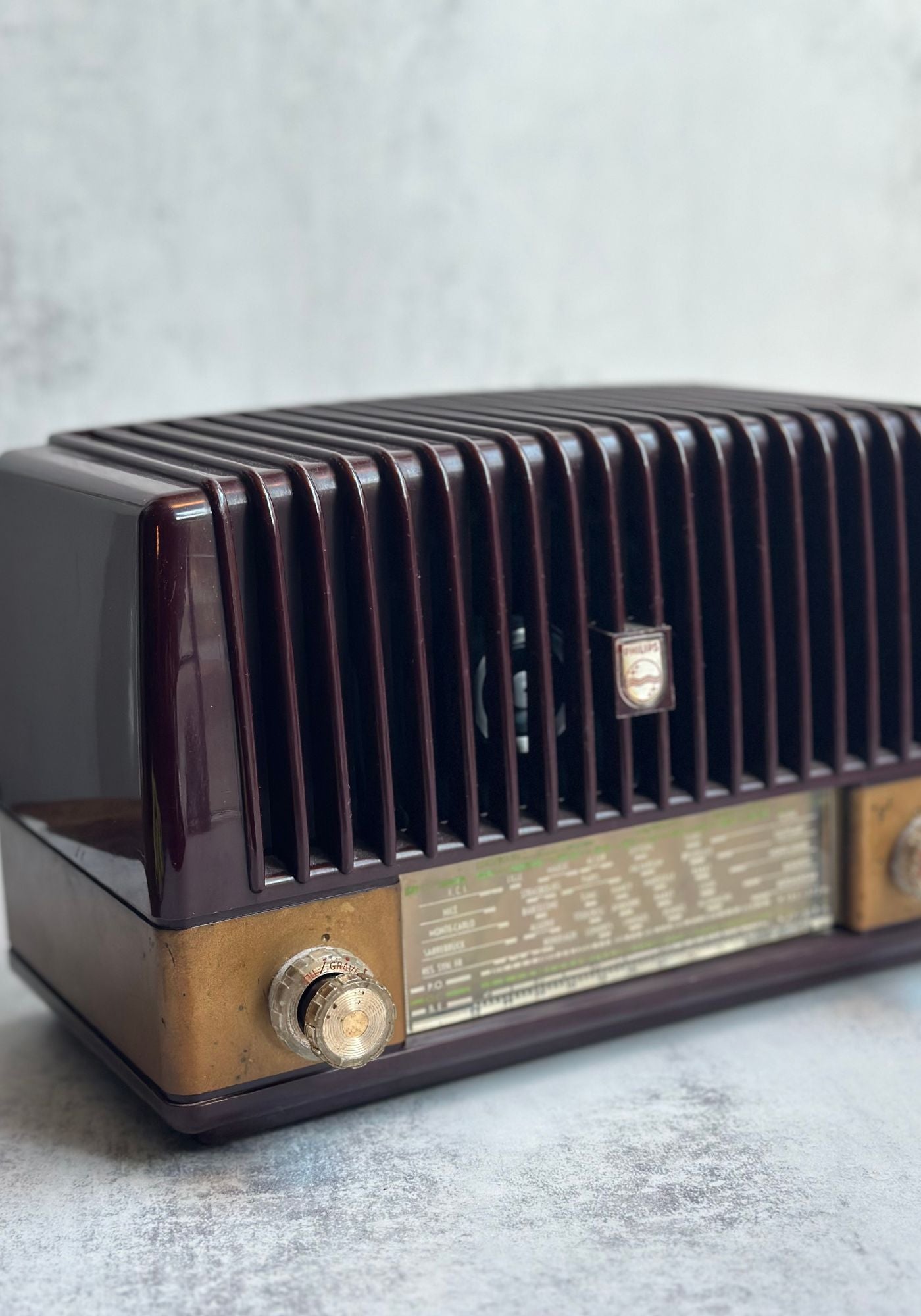 Refurbished Vintage Phillips FK41380/01 Radio Speaker