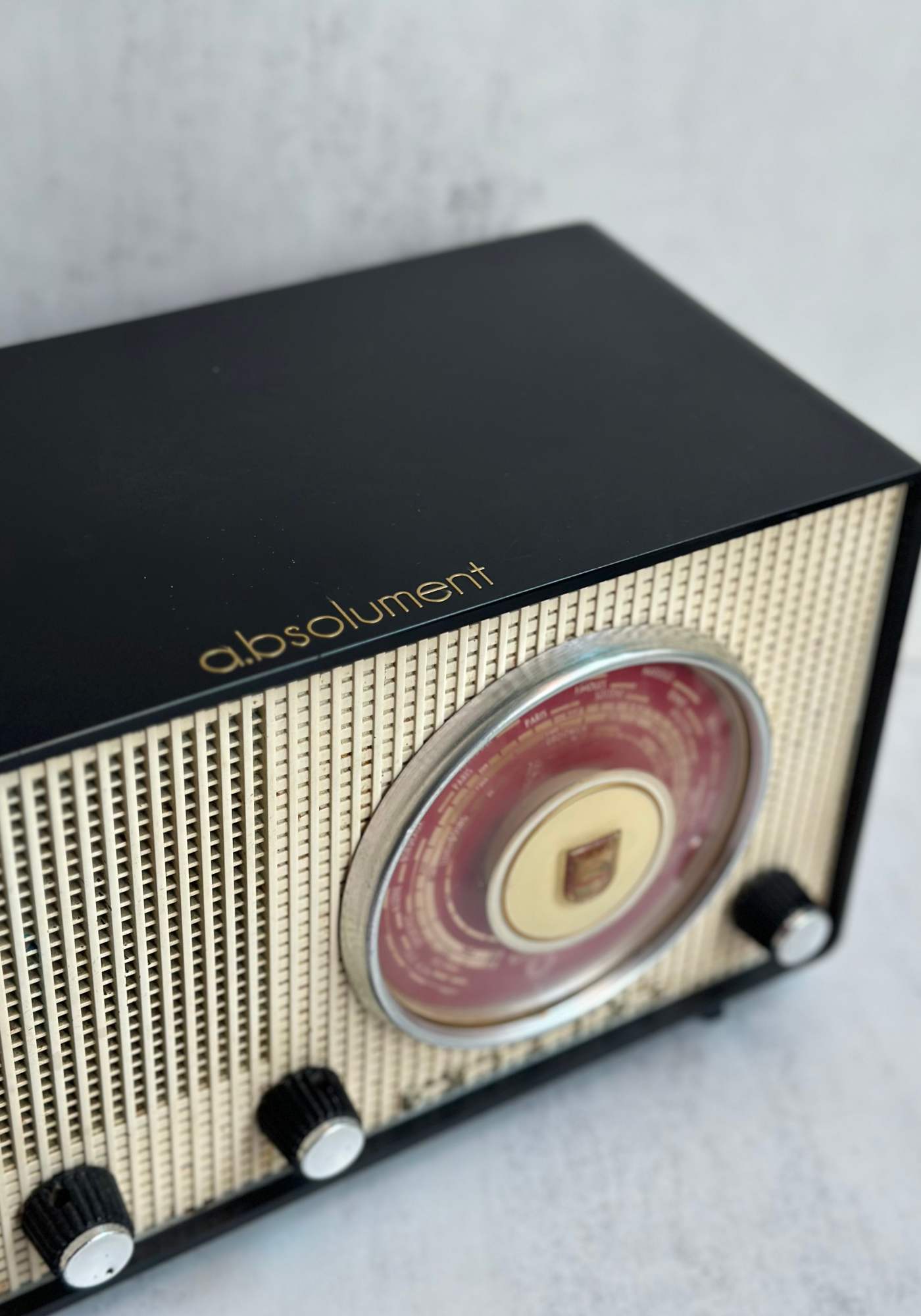 Refurbished Vintage Phillips Radio Speaker