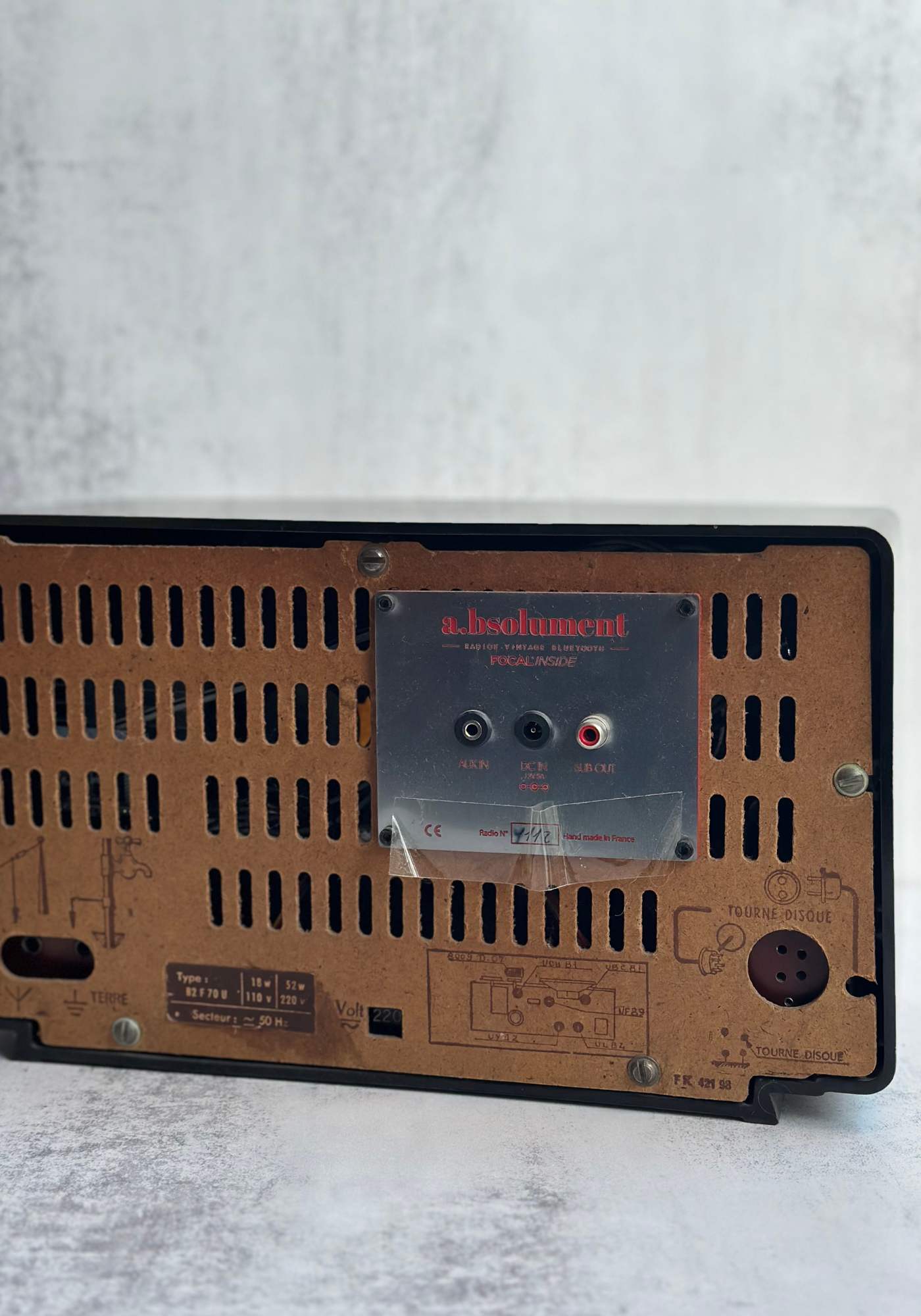 Refurbished Vintage Phillips Radio Speaker