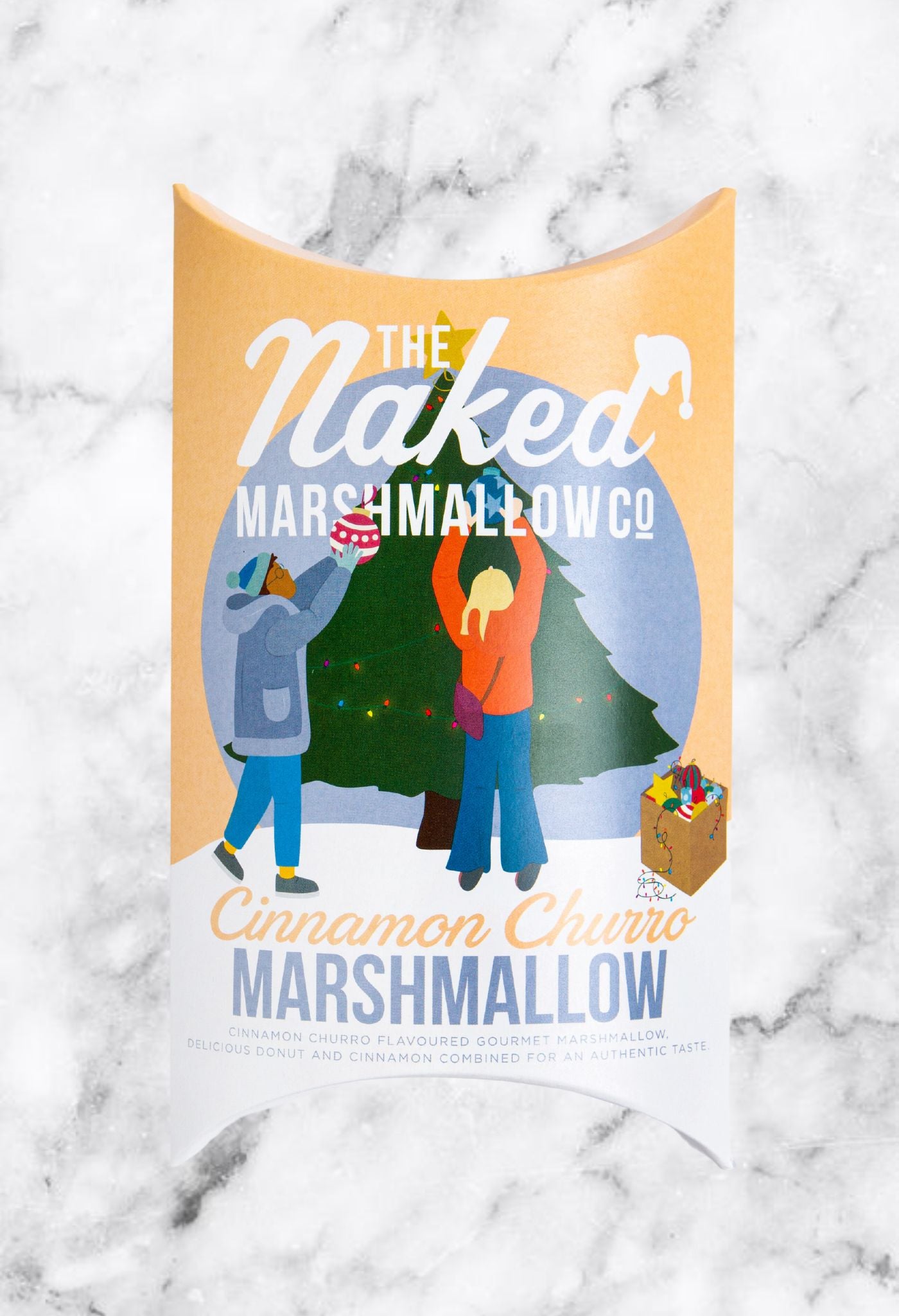 Festliche Gourmet-Marshmallows mit Zimt-Churro 