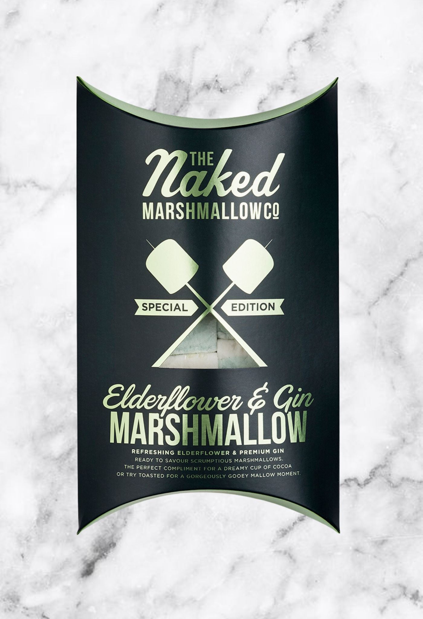 Elderflower & Gin Boozy Gourmet Marshmallows