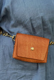 Roxi Leather Chain Link Shoulder/ Belt Bags