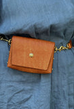 Roxi Leather Chain Link Shoulder/ Belt Bags