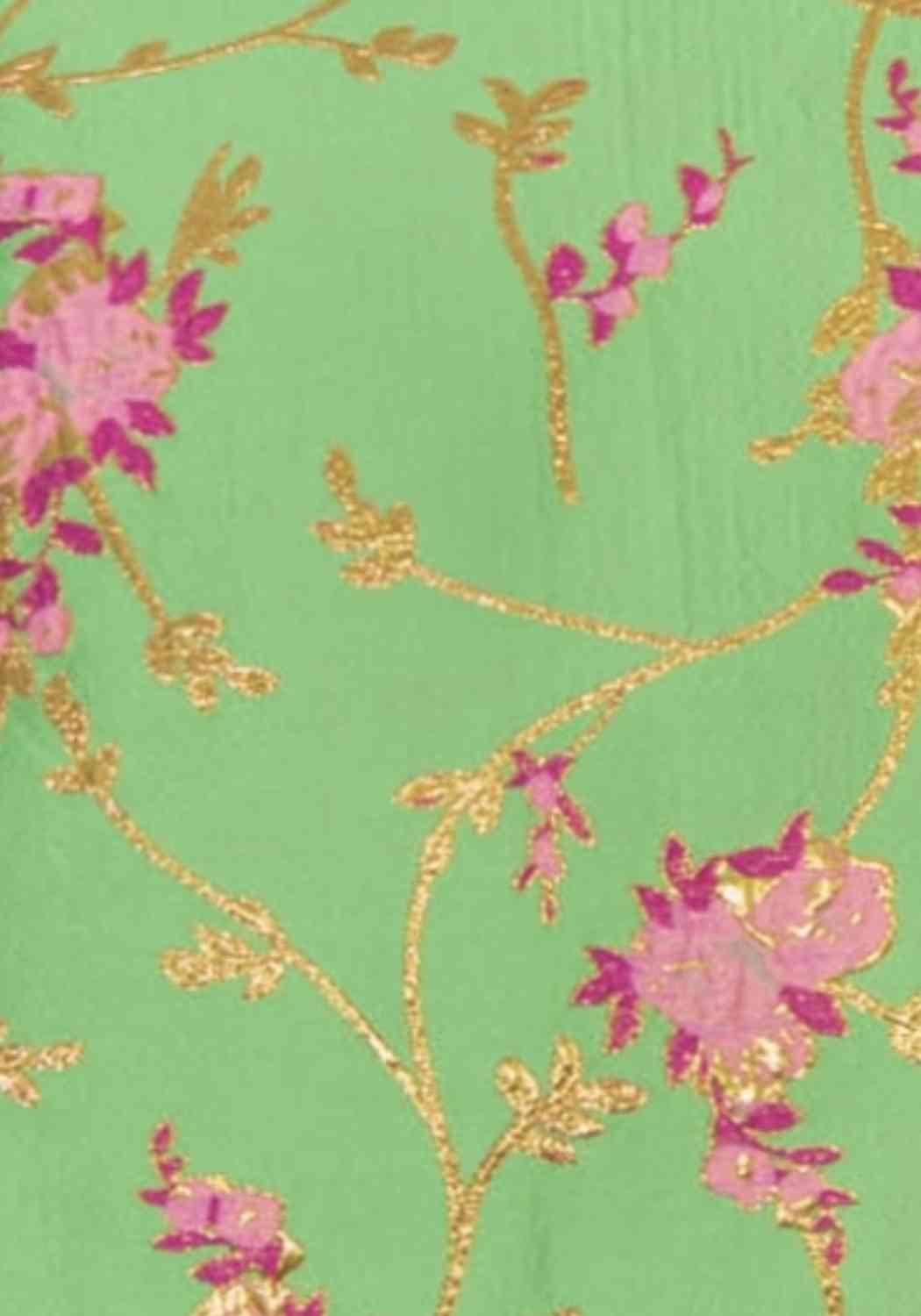 Green and Pink Wildflower Cushion Collection