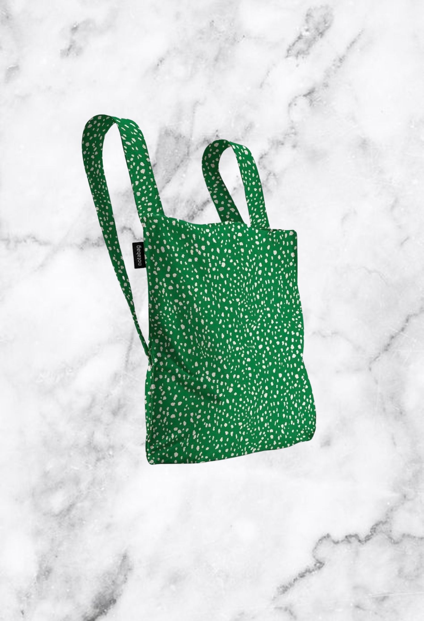 Green Sprinkles Backpack Tote Bag