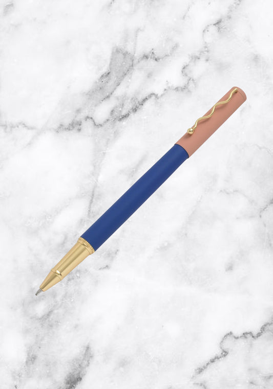 Wiggle Blue Ballpoint Pen