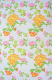 Orange and Yellow Penelope Floral Cushion Collection