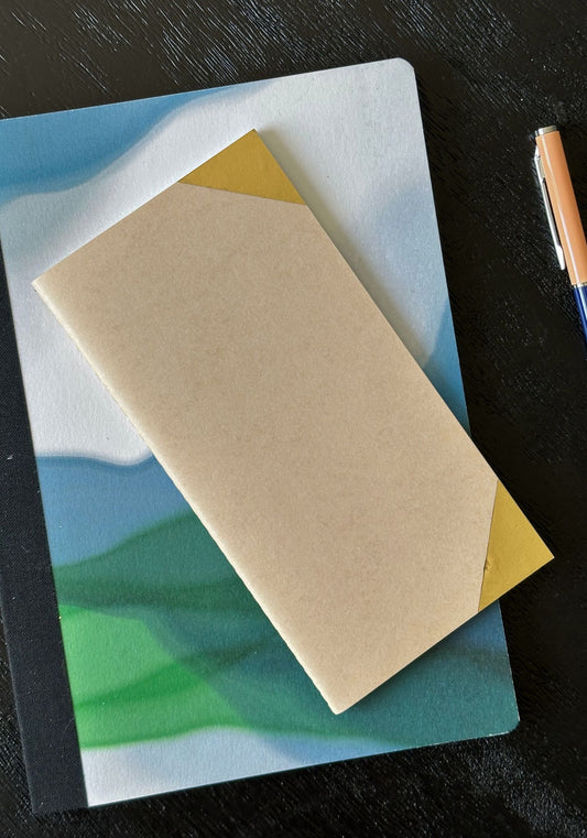 Thin Gold Edged Notebook