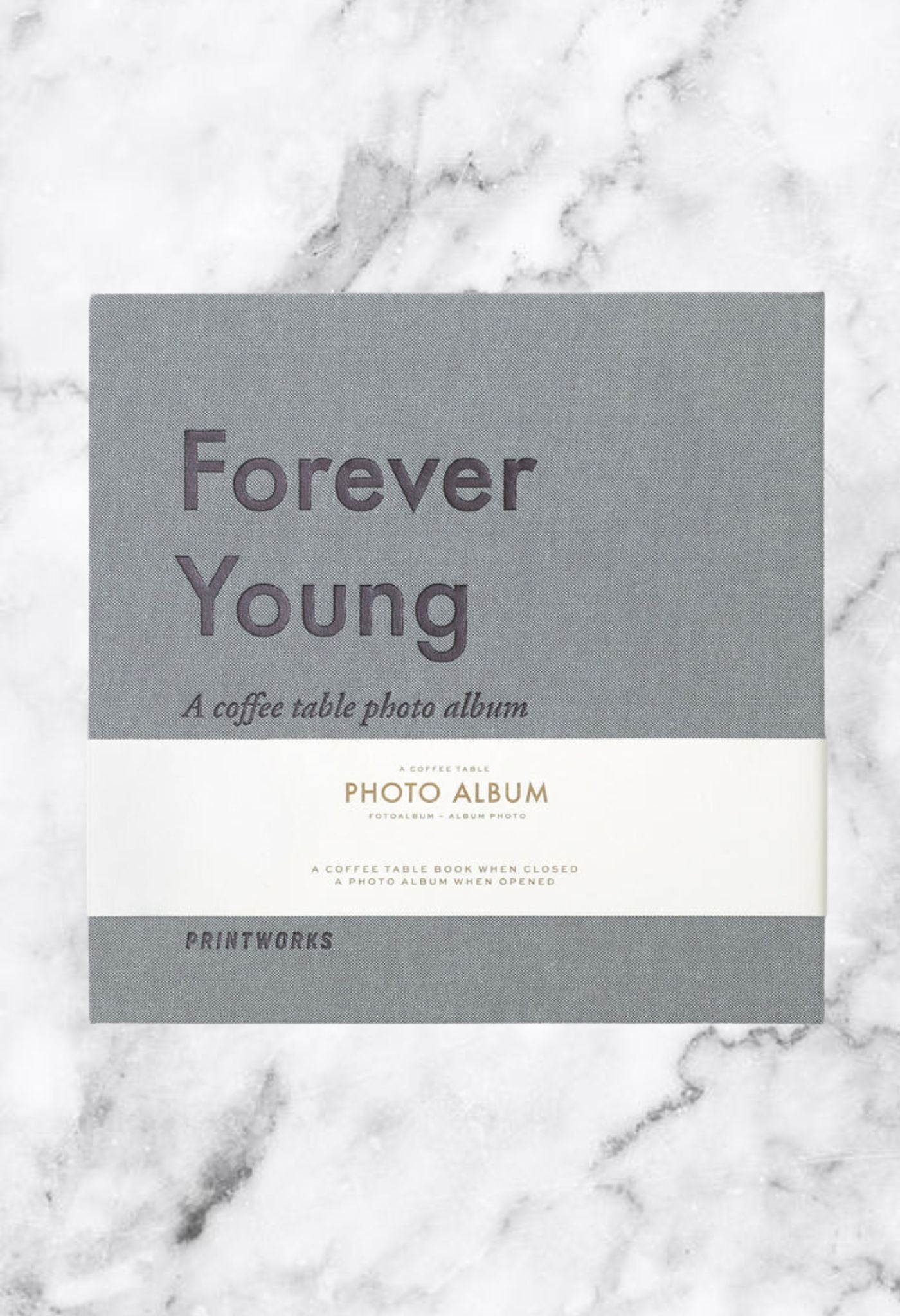 Forever Young Coffee Table Photo Album