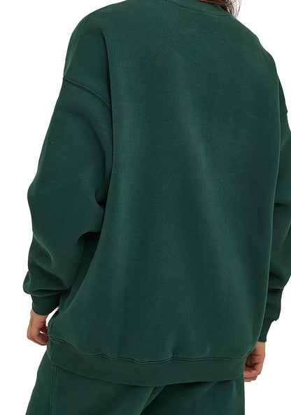 Heritage Green Weekend Club Classic Sweater