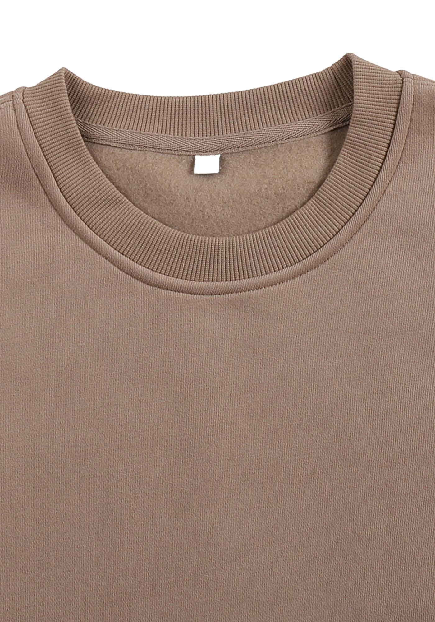 Oat Latte Weekend Club Classic Sweater