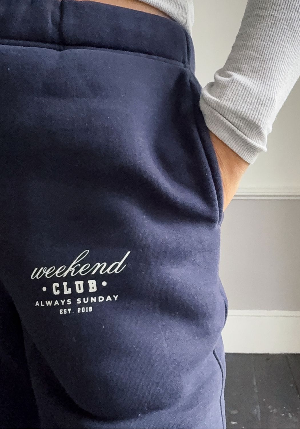 Midnight Blue Weekend Club Loungewear Set