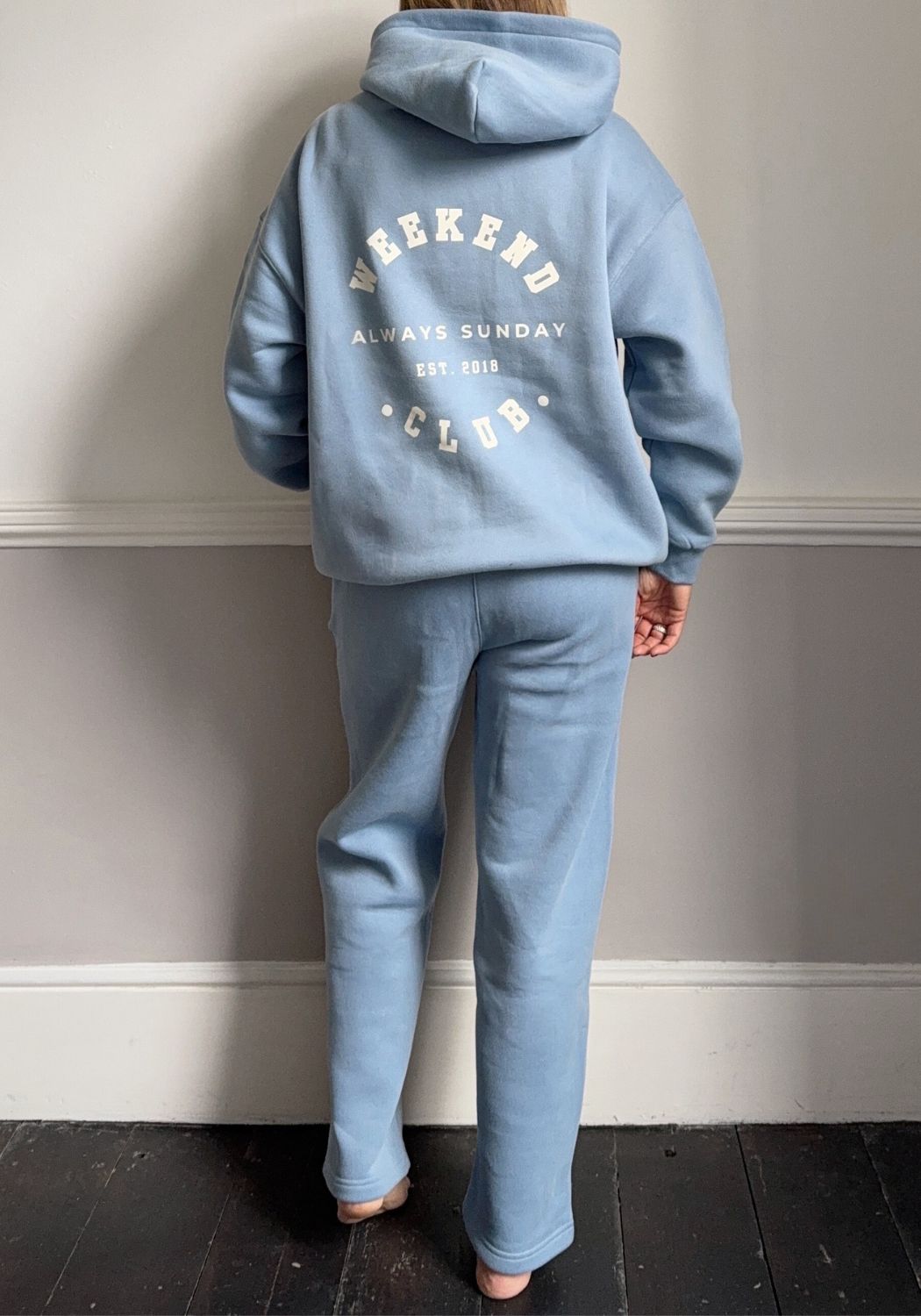 Sky Blue Weekend Club Loungewear Set