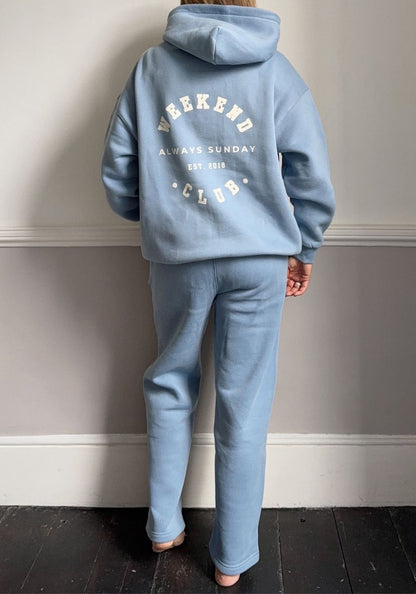 Sky Blue Weekend Club Loungewear Set