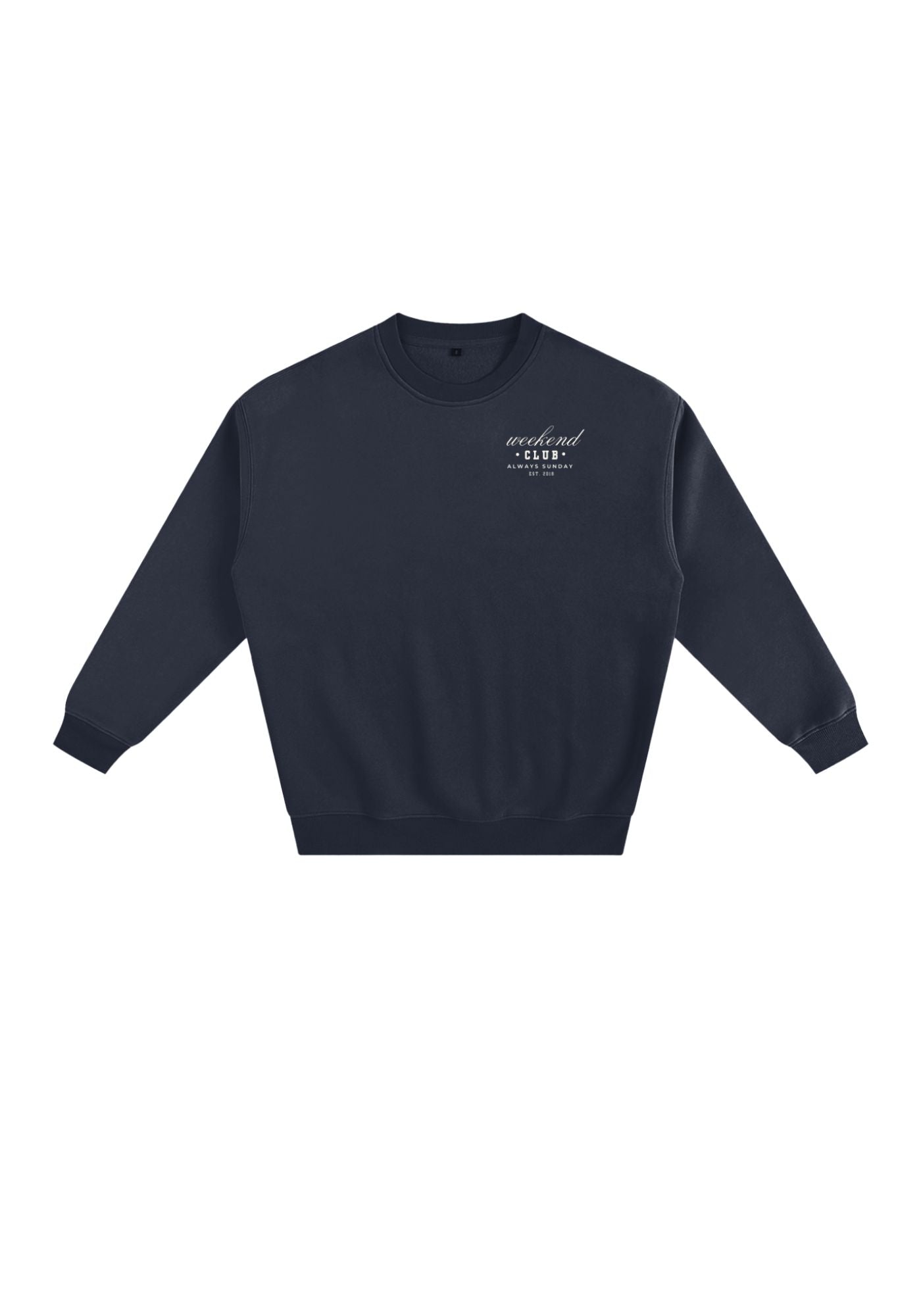 Midnight Blue Weekend Club Classic Sweater