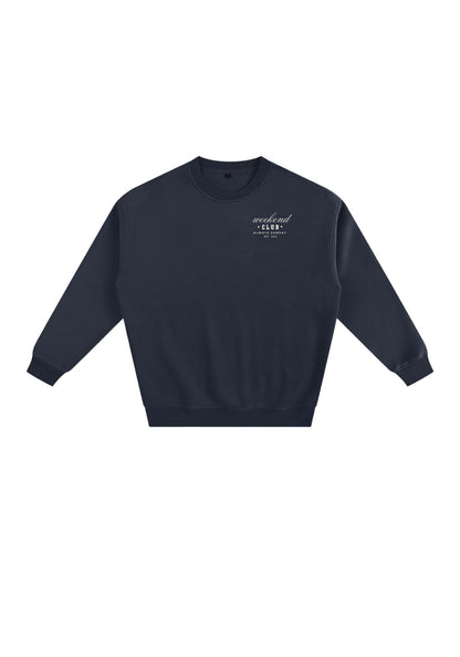 Midnight Blue Weekend Club Classic Sweater