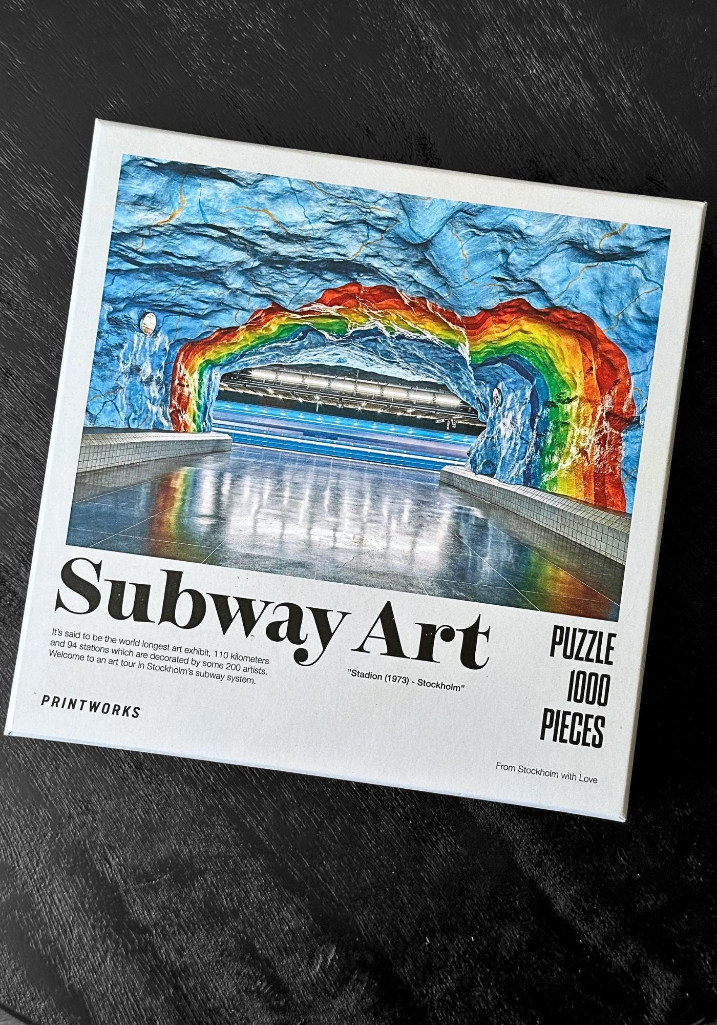 Puzzles artistiques du métro 