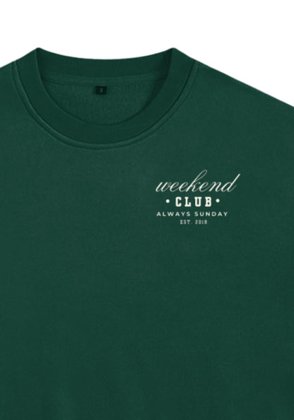 Heritage Green Weekend Club Classic Sweater