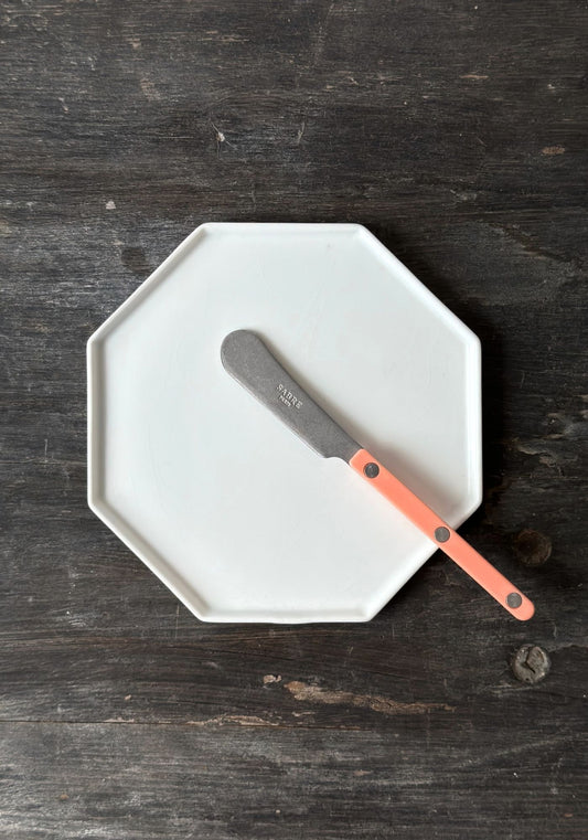 White Octagonal Side Plate