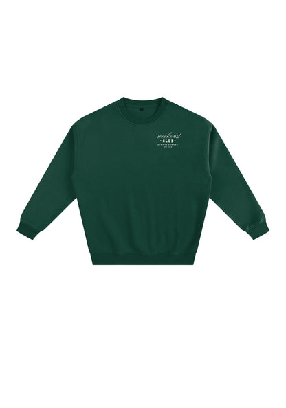 Heritage Green Weekend Club Classic Sweater