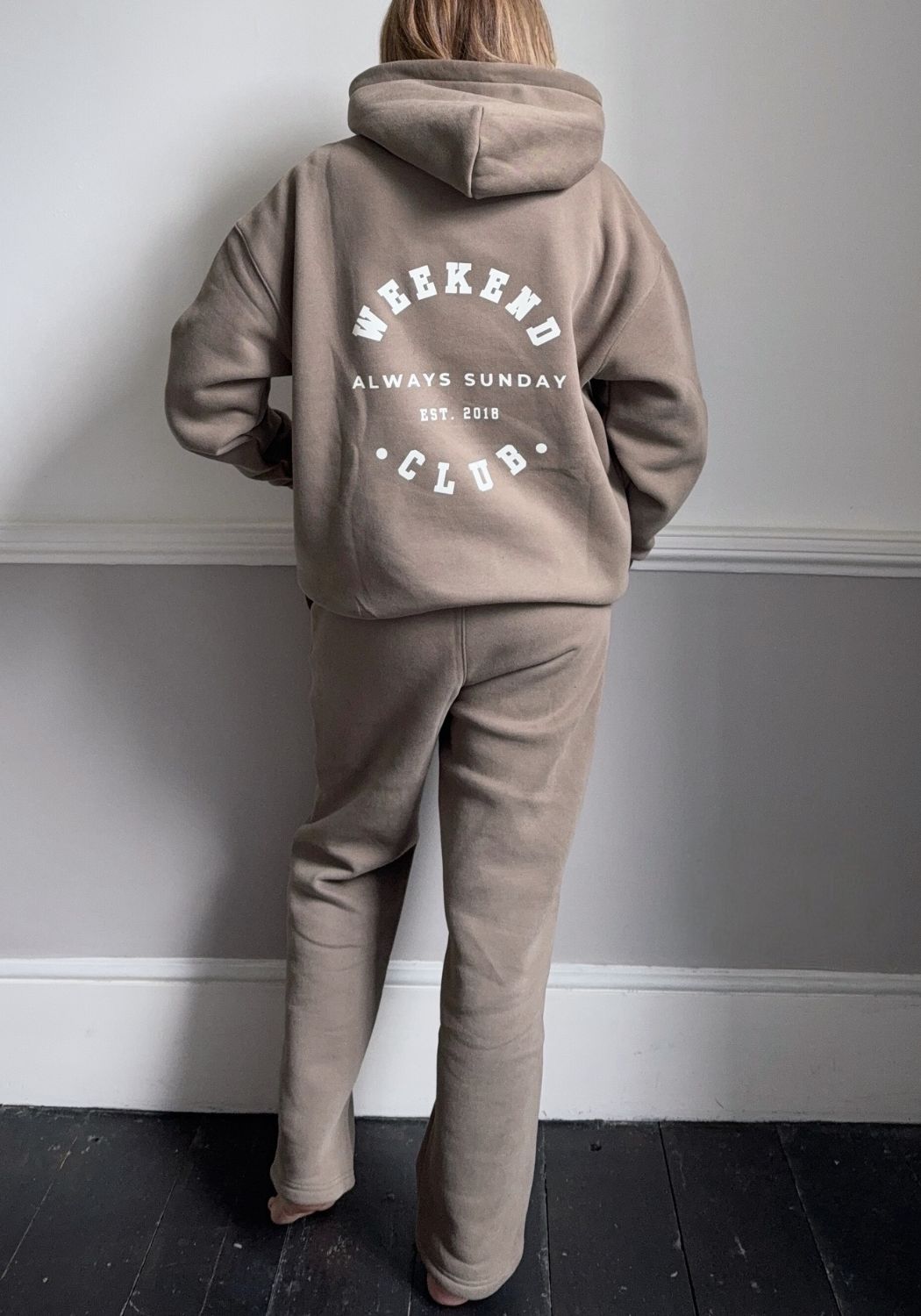 Stone Grey Weekend Club Loungewear Set