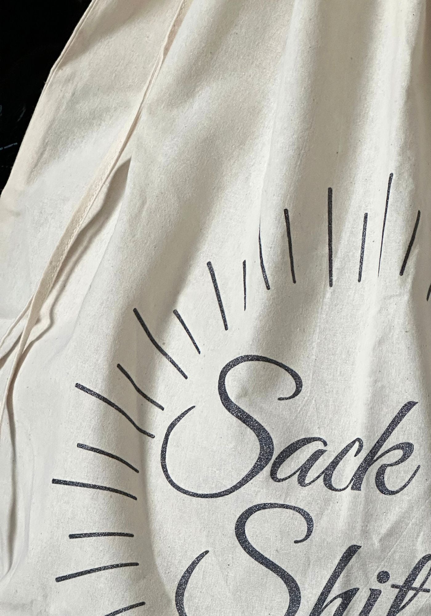 Glittery Black Sack of Shit