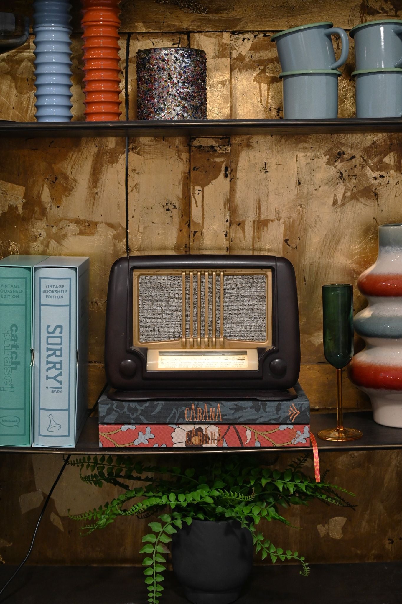 Refurbished Vintage Ducretet Thomson D.284 Radio Speaker