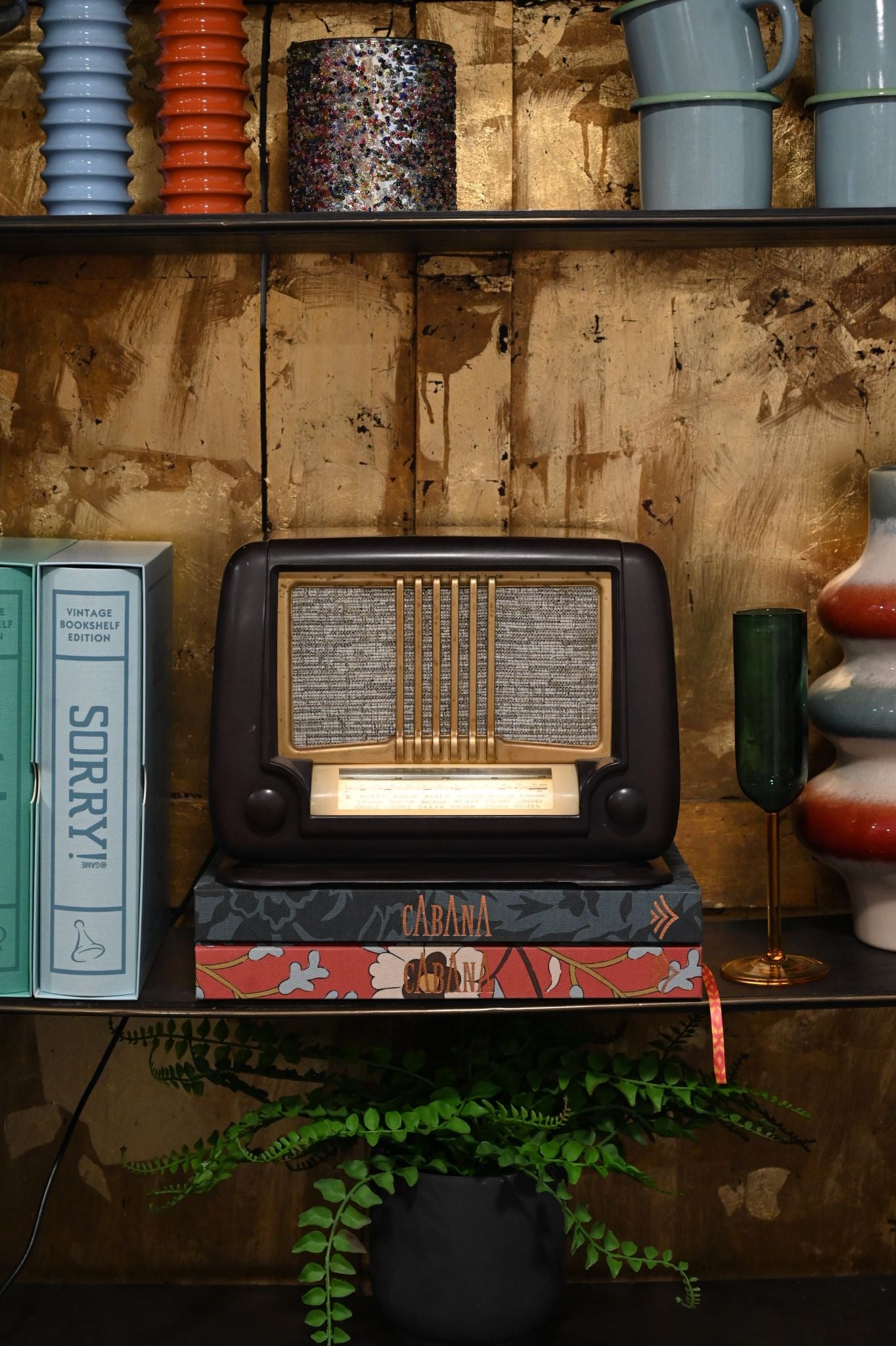 Refurbished Vintage Ducretet Thomson D.284 Radio Speaker