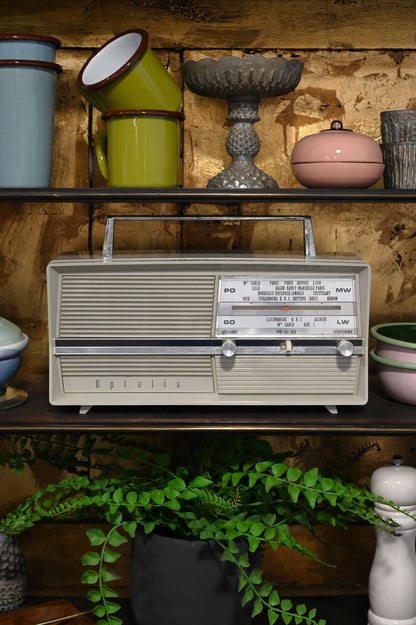 Refurbished Vintage 1950s Optalix Radio Speaker