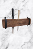 Acacia Wood Knife Rack