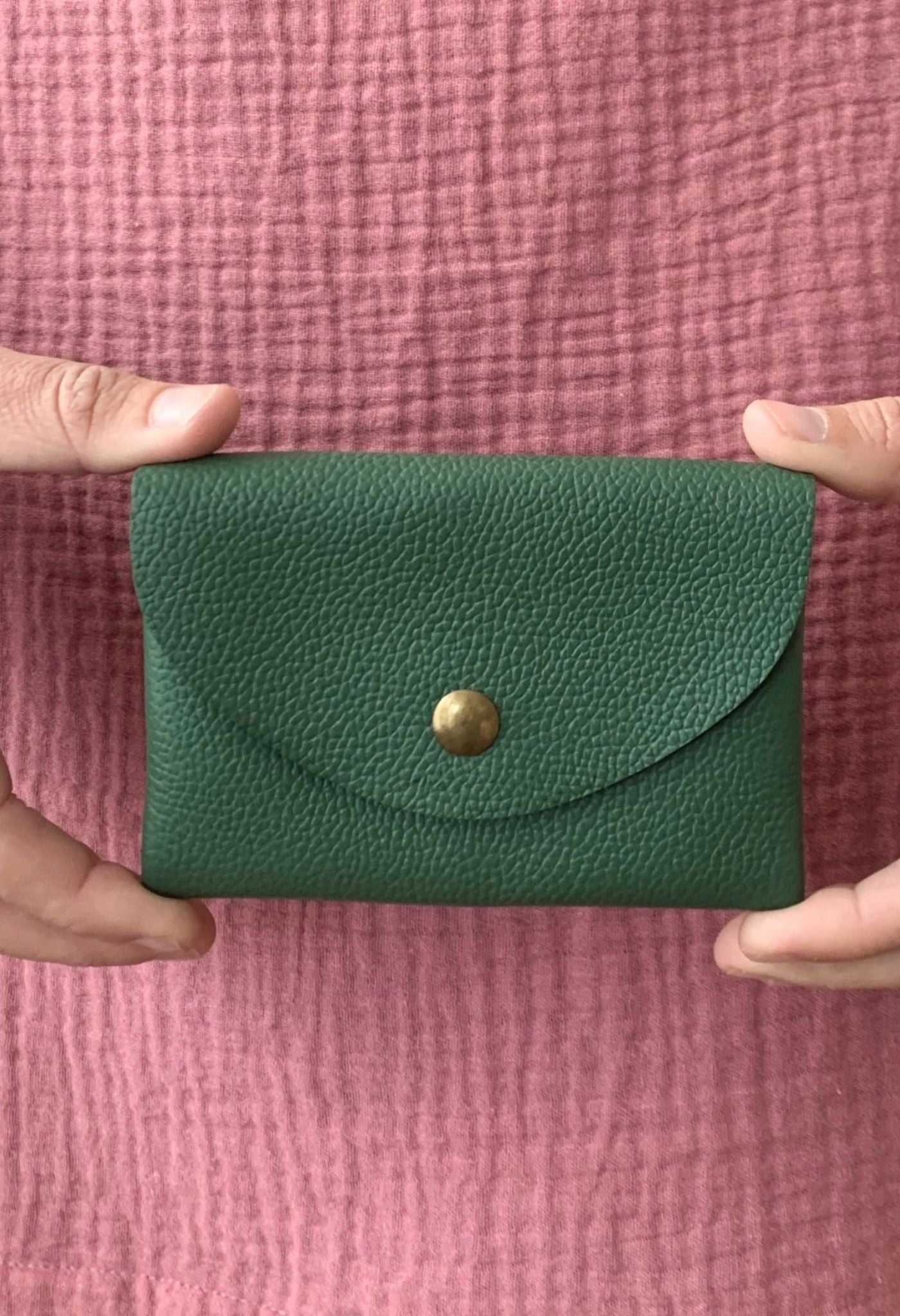 Penny Green Leather Purse
