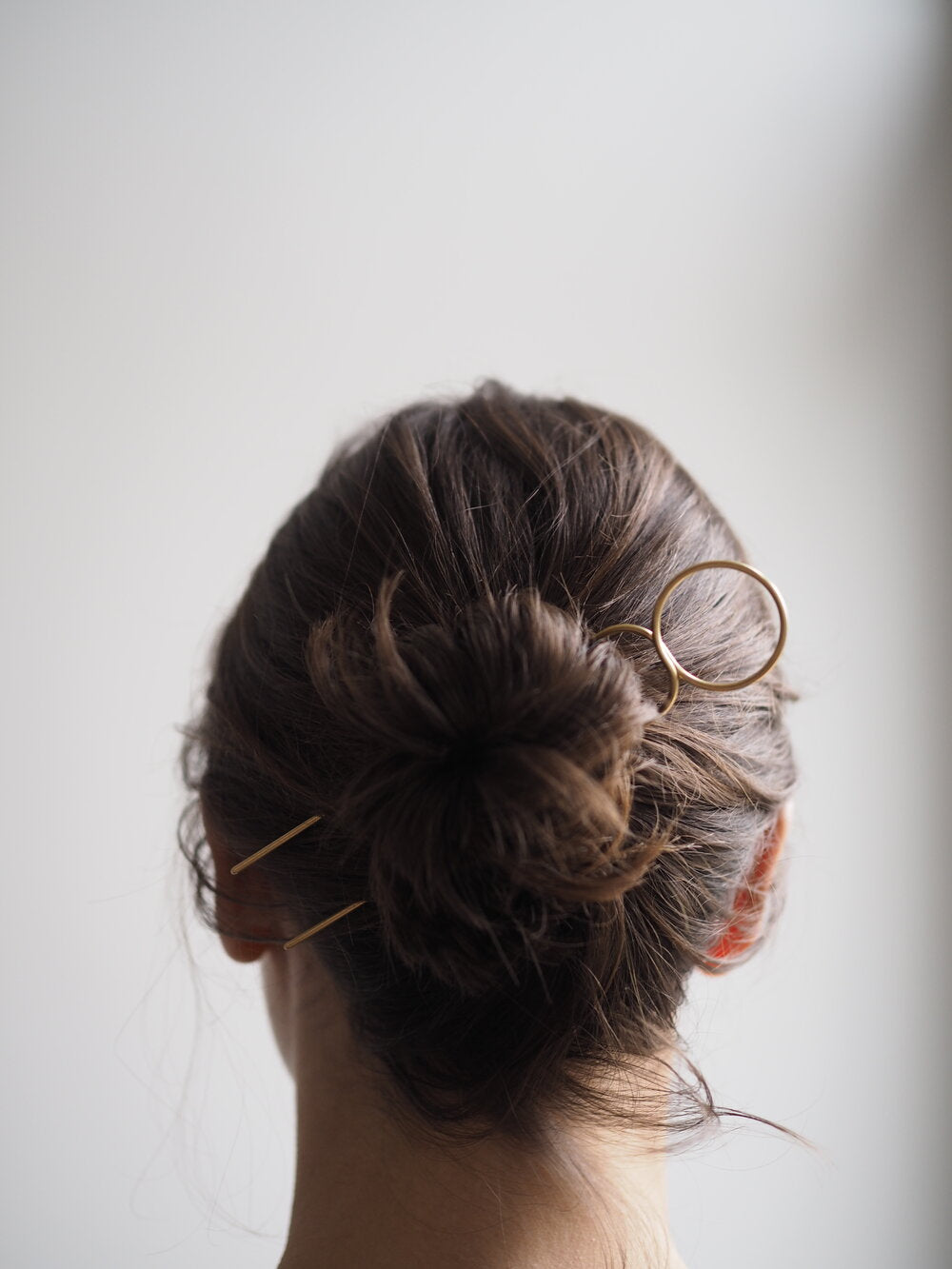 Épingles à cheveux minimales en laiton 