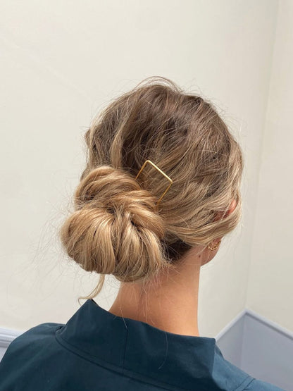 Épingles à cheveux minimales en laiton 