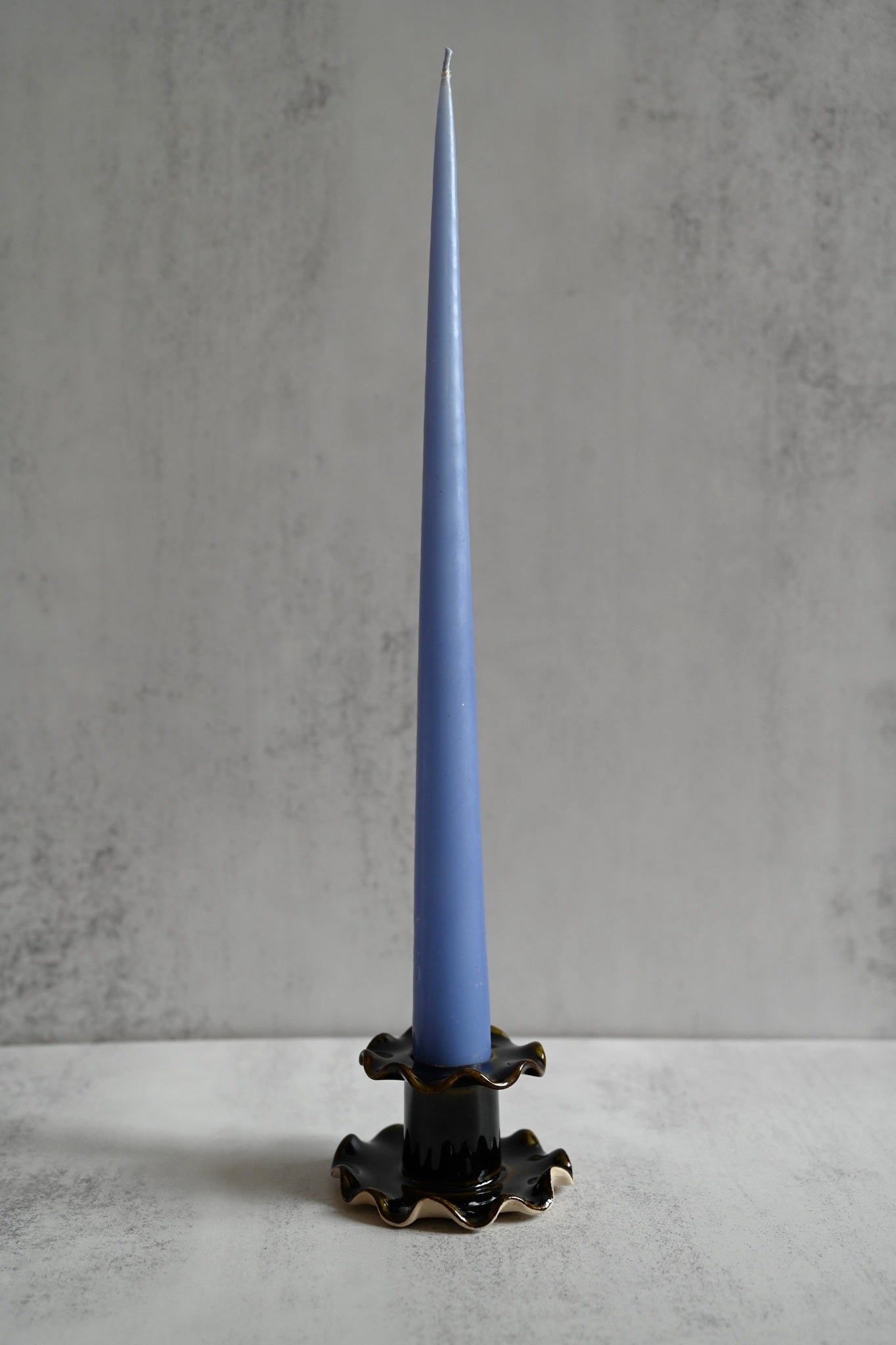 Black Candle Holder