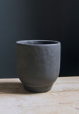 Eva Medium Black Cement Plant Pot