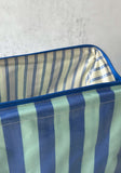 Blue Striped Wash Bags