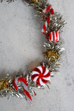 Sweet Covered Tinsel Wreath