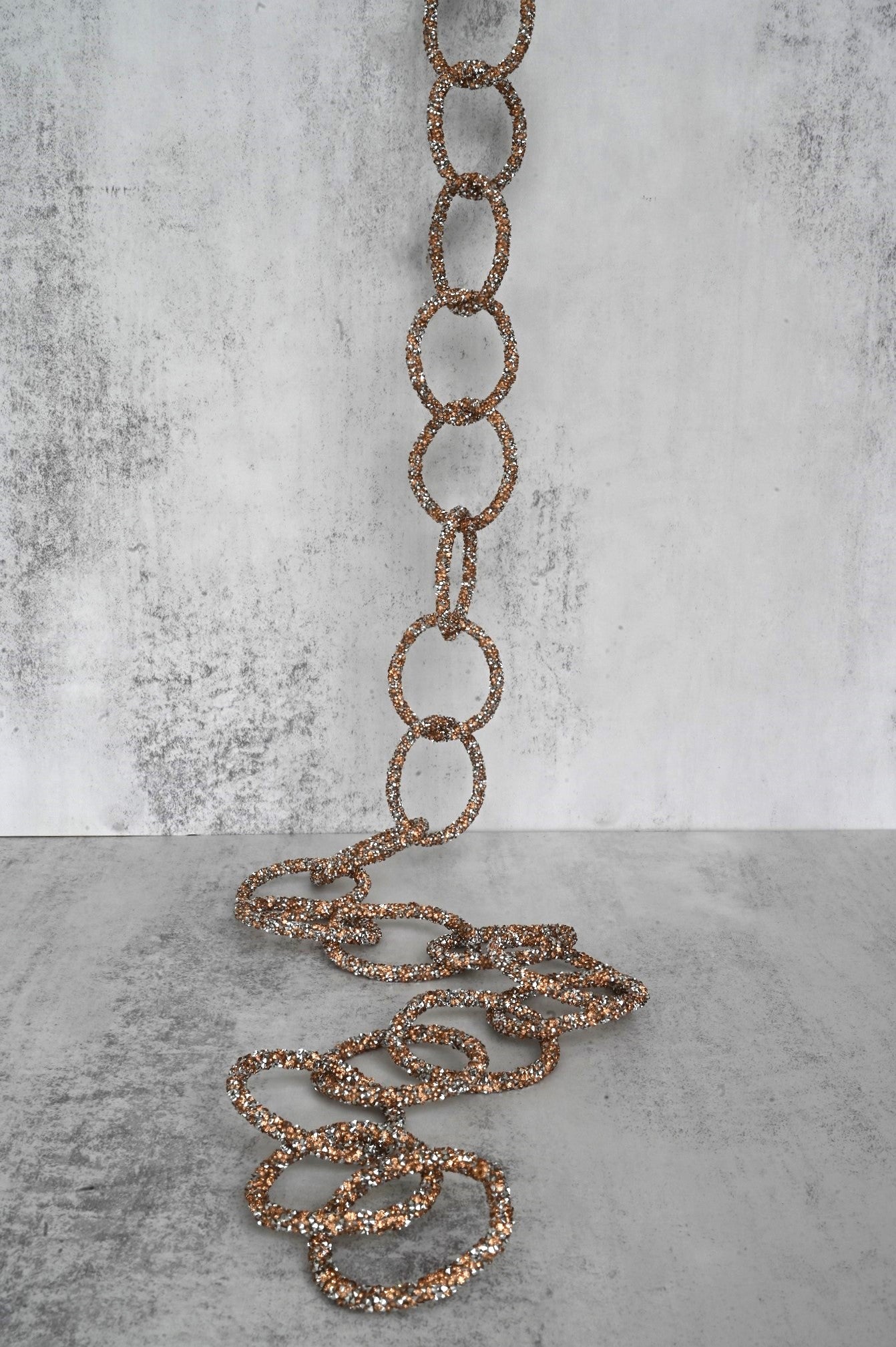 Copper & Silver Chain Garland