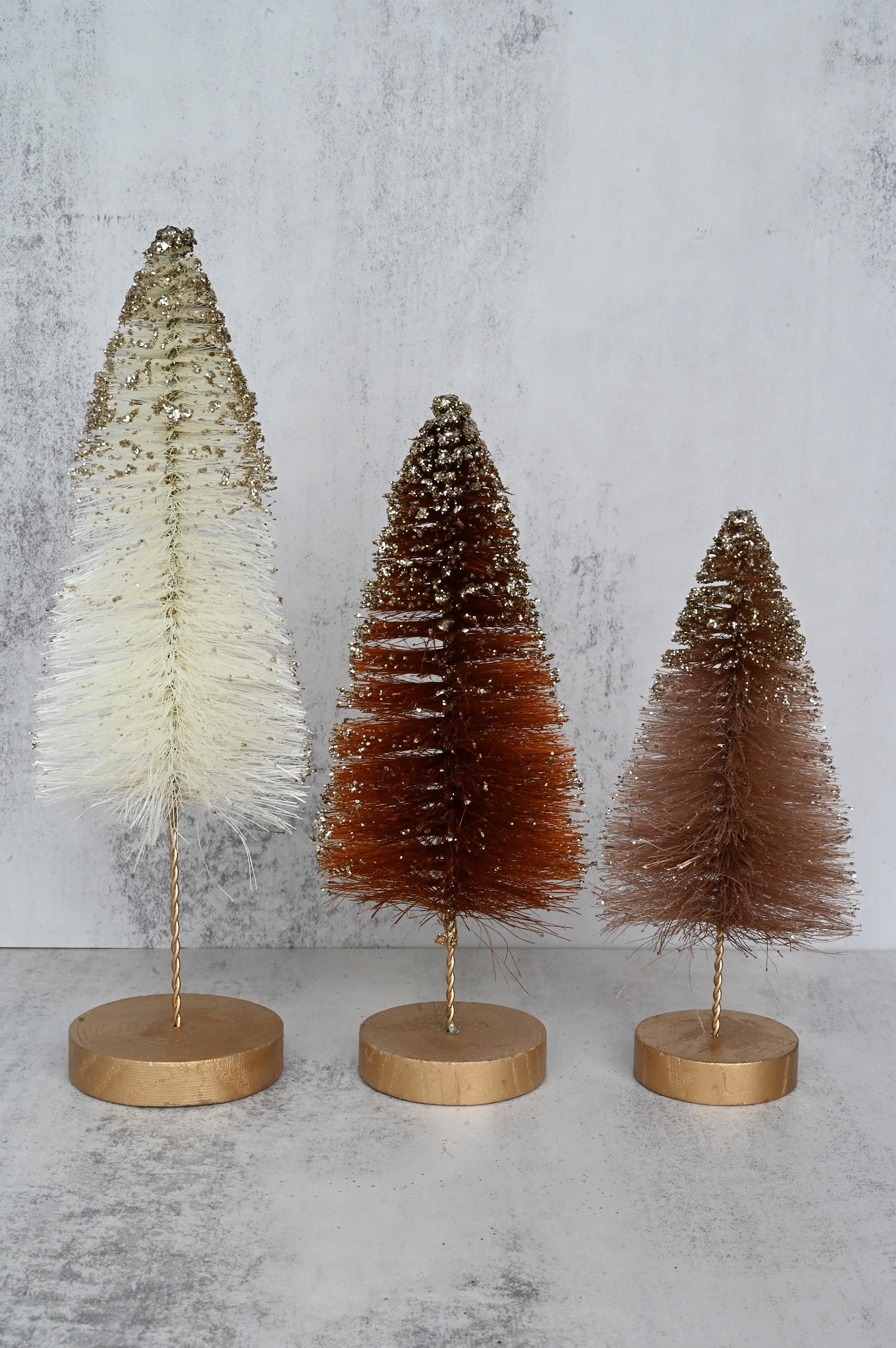 Arbres à paillettes en sisal 