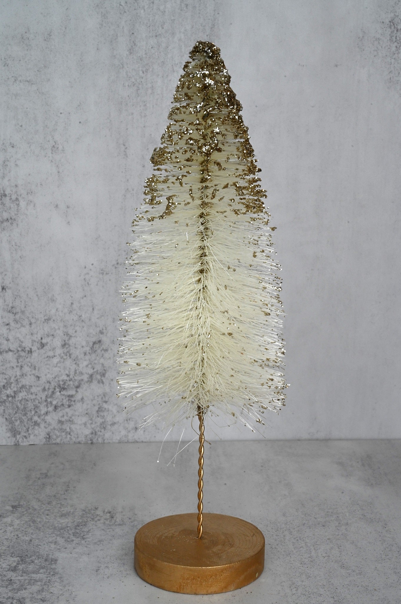 Sisal Glitter Trees | Sustainable Tabletop Christmas Decor