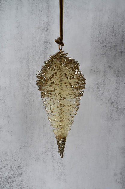 Décorations à paillettes en sisal