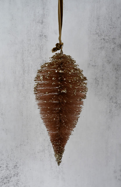 Décorations à paillettes en sisal