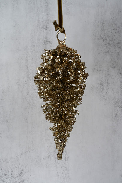 Décorations à paillettes en sisal